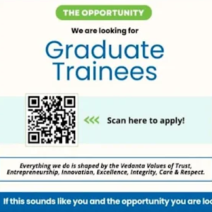 Vedanata Graduate Trainee Programm 2024